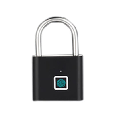 P2 Smart Fingerprint Padlock Waterproof Zinc Alloy Biometric Padlocks with Buit-In Rechargeable Battery
